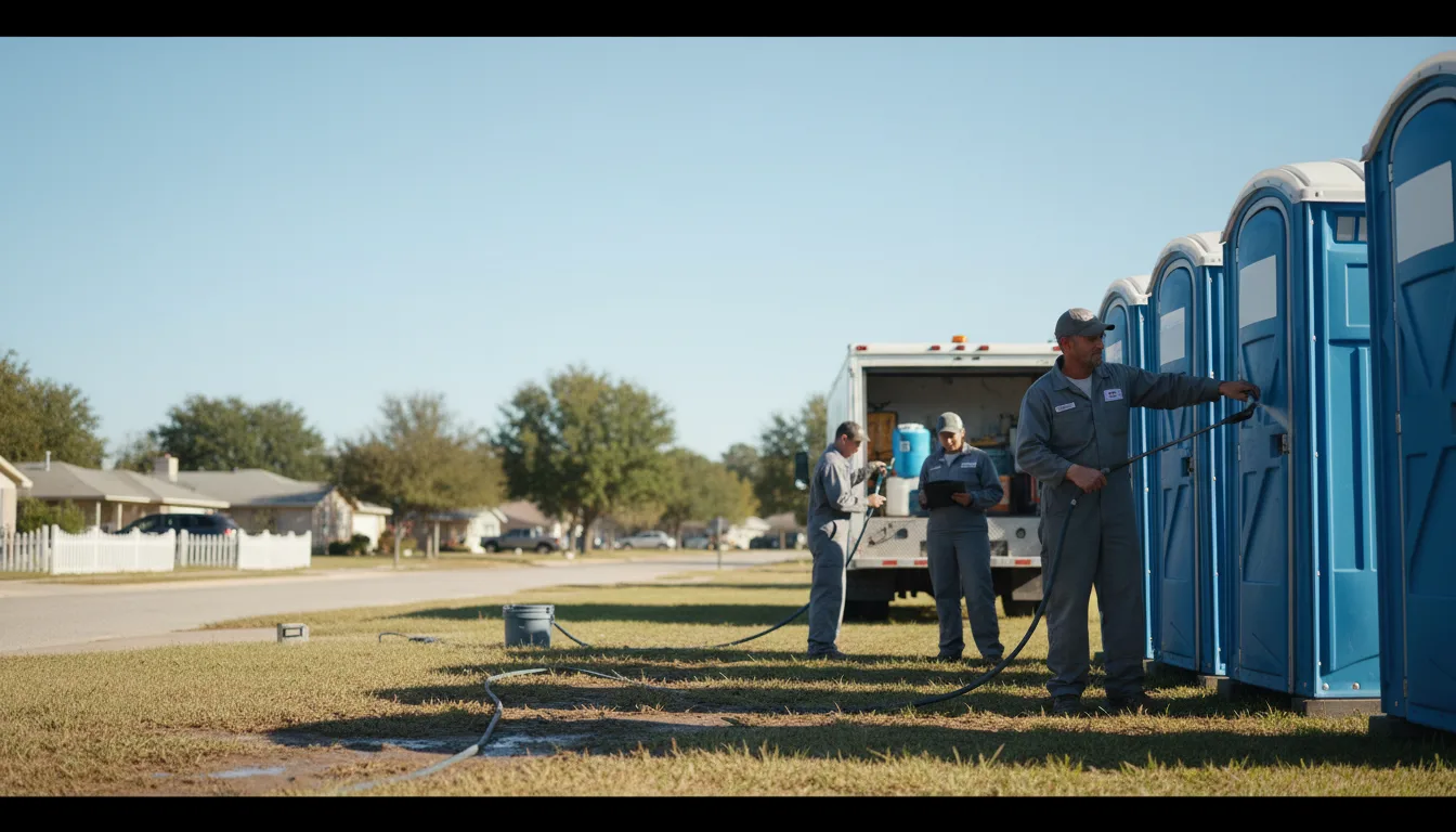 Long-Term Portable Toilet Rental in Faxon, OK near me